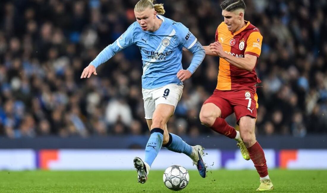 Galatasaray, Şampiyonlar Ligi'nde Manchester City deplasmanından 2-0 mağlup ayrıldı ancak