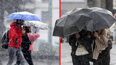Pastırma sıcaklarını unutturacak dondurucu soğuklar yolda; Salı günü başlayacak sağanak
