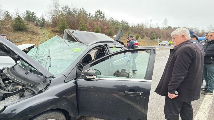 Emekliliğine 4 gün kala polis memuru Kazım Kızıl Bartın–Zonguldak yolunda