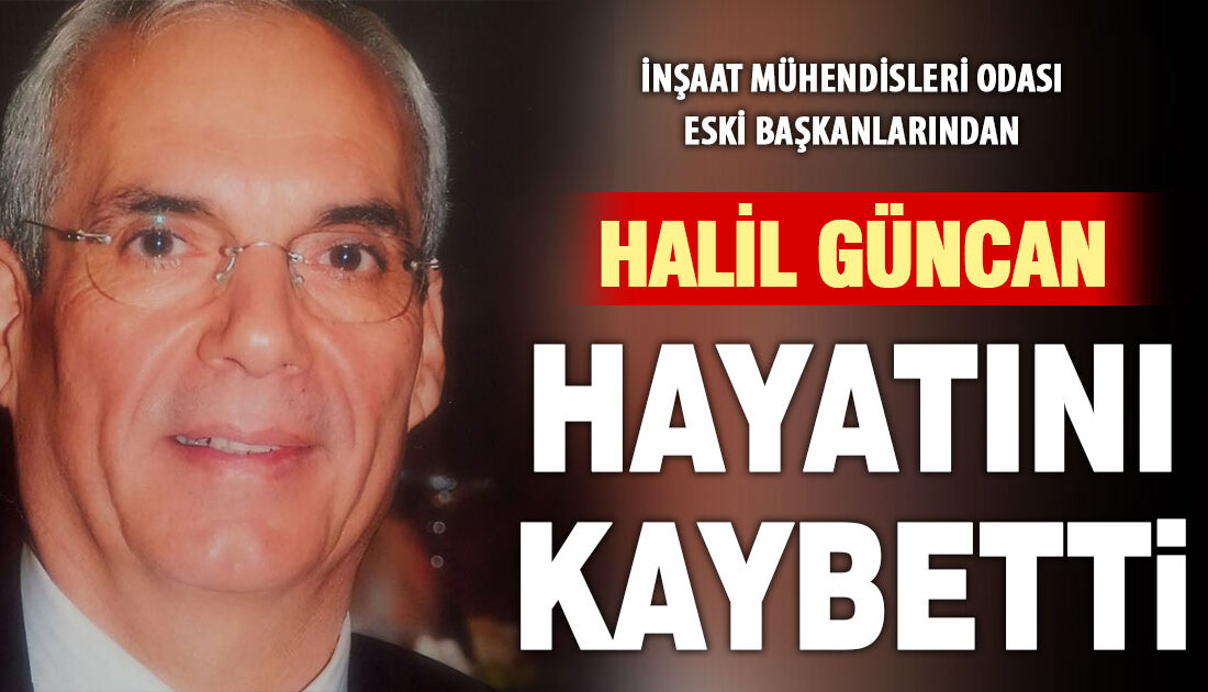 Denizli’de İMO ve Makine Mühendisleri Odası eski başkanı Halil Güncan hayatını kaybetti Denizli İnşaat Mühendisleri Odası eski başkanı Halil Güncan, geçirdiği rahatsızlık