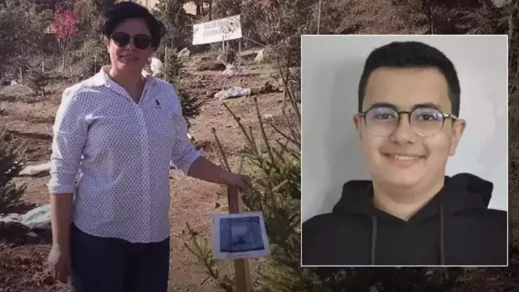 Bolu'da 14 Şubat'ta kaybettiği 16 yaşındaki oğlu Efe Kerem Konuk'un