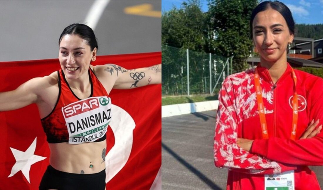 Türkiye Salon Atletizm Şampiyonası'nda Tuğba Danışmaz ve Sedef Çevik arasında