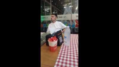 Erzurum Oltu'da Cumhuriyet Bulvarı üzerinde meydana gelen feci motosiklet kazasında