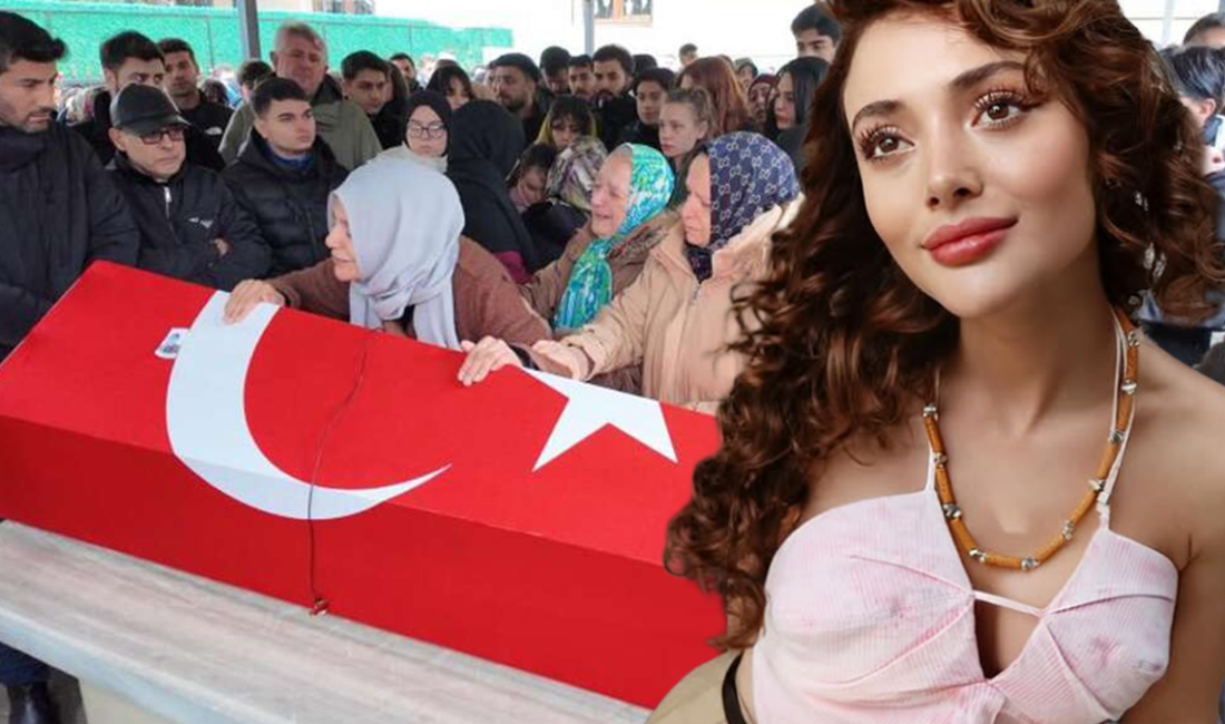 Oyuncu Rabia Soytürk, hayatını kaybeden rol arkadaşı İbrahim Yıldız'ın cenazesindeki