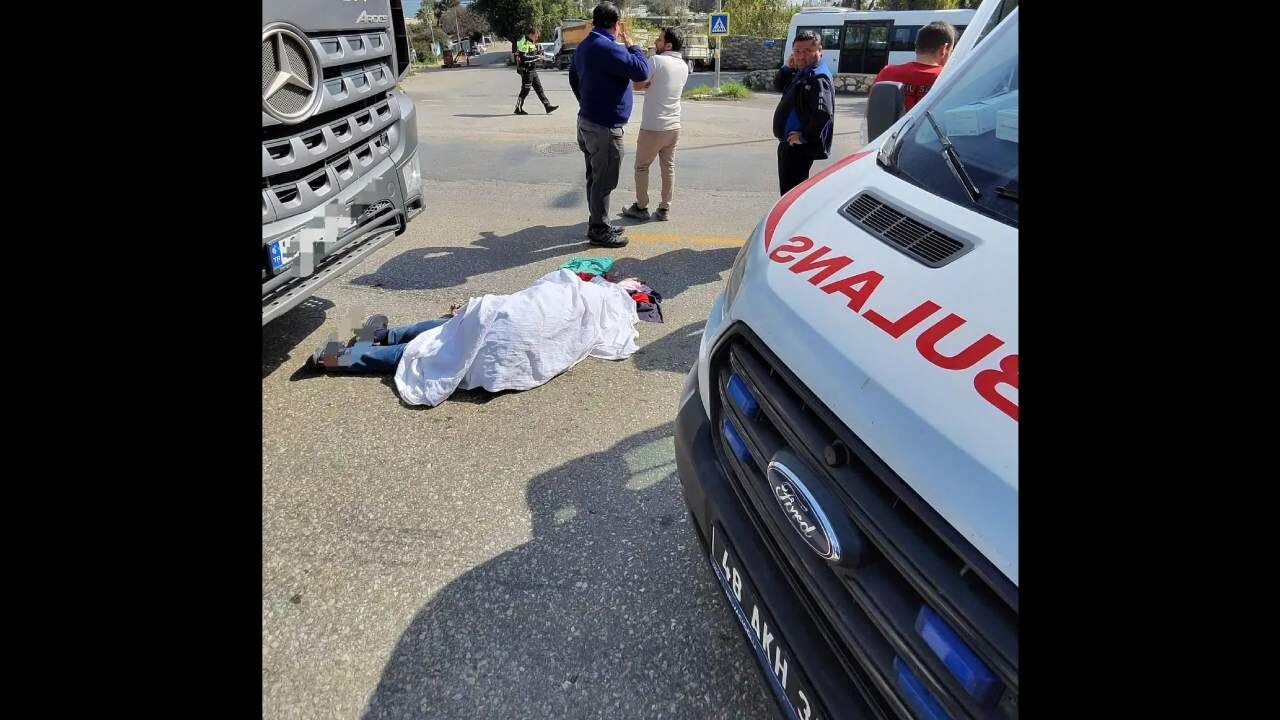 Bodrum Torba Mahallesi Rıza Anter Caddesi'nde sabah saatlerinde meydana gelen