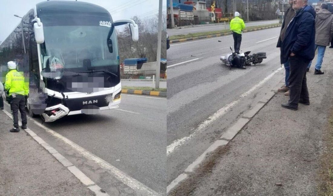 Zonguldak Devrek’te Feci Kaza: Genç Motosiklet Sürücüsü Ergin Sarı Hayatını Kaybetti Bartın’dan Ankara’ya giden otobüs, Devrek’te motosikletli Ergin Sarı’ya çarptı. Devrek