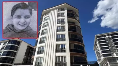 Ateş Ender (11), Edirne'nin Cumhuriyet Mahallesinde Sokak 5. kattan düşerek