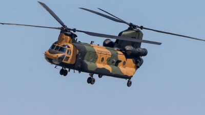 Temelli'de Ankara'da askeri helikopter eğitim uçuşunda kaza yaptı. MSB, CH-47