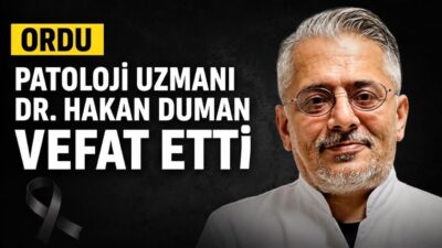  Medical Park Patoloji Uzmanı Dr. Hakan Duman hayatını kaybetti.