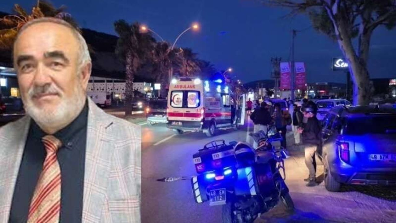 Bodrum Bitez'de yolun karşısına geçerken motosiklet çarpan Yakaköy Camii İmamı