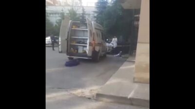 Ömer Faruk Salman Sivas'ta Nevzat Yanmaz Sitesi'nin 7. katından düşerek