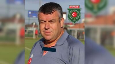1970 doğumlu Malul Gazi ve eski teknik direktör Uğur Özcan,