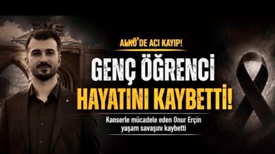 Alanya Alaaddin Keykubat Üniversitesi (ALKÜ) Mühendislik Fakültesi öğrencisi Onur Erçin