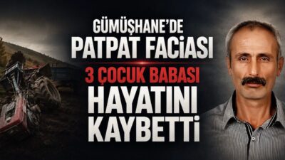 Dursun Karakaş, Çayırçukur köyündeki tarlasında patpat kazası geçirdi. 3 çocuk