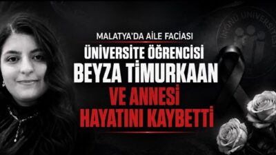 Malatya'da Nevzat Timurkaan, YKS'den çıkan kızı Beyza Timurkaan ve eşi