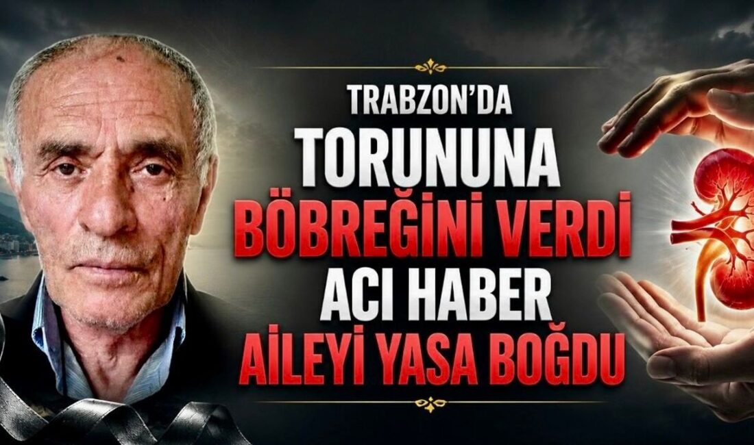 Trabzon’u Yasa Boğan Ölüm: Mehmet Travacı Hayatını Kaybetti 74 yaşındaki Mehmet Travacı, 8 yıl önce torunu için böbreğini