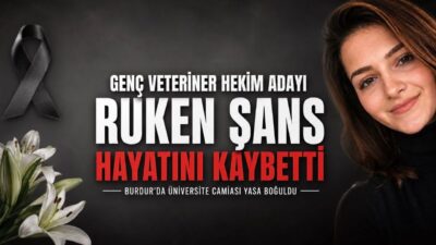 MAKÜ Veteriner Fakültesi 5. sınıf öğrencisi Ruken Şans, tedavi gördüğü