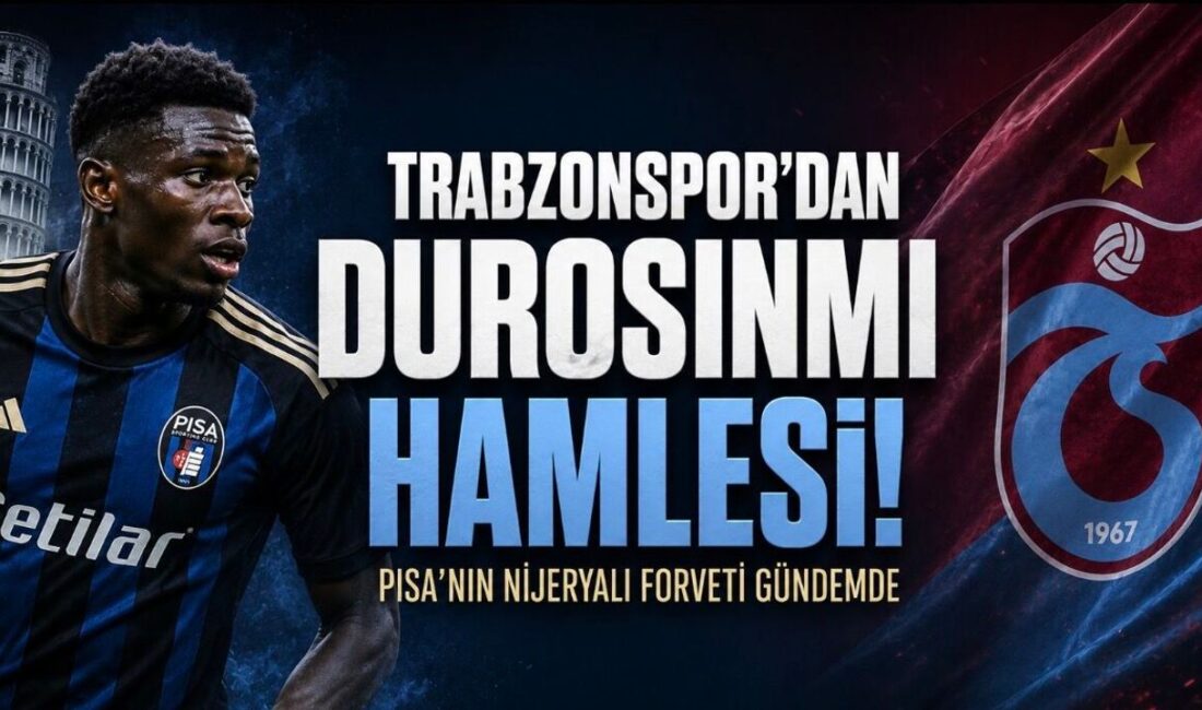 Trabzonspor, Pisa forması giyen Rafiu Durosinmi ile temaslara başladı. 23