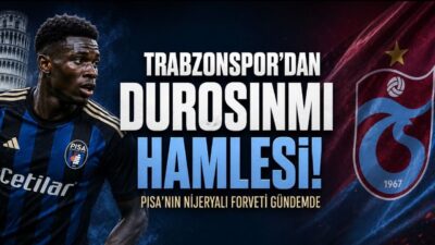 Trabzonspor, Pisa forması giyen Rafiu Durosinmi ile temaslara başladı. 23