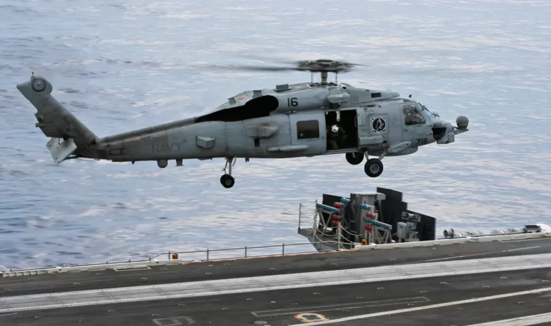 Umman Denizi’nde MH-60S Kaza Yaptı: 1 Asker Kayıp Umman Denizi'nde USS George H.W. Bush'a bağlı helikopter denize zorunlu