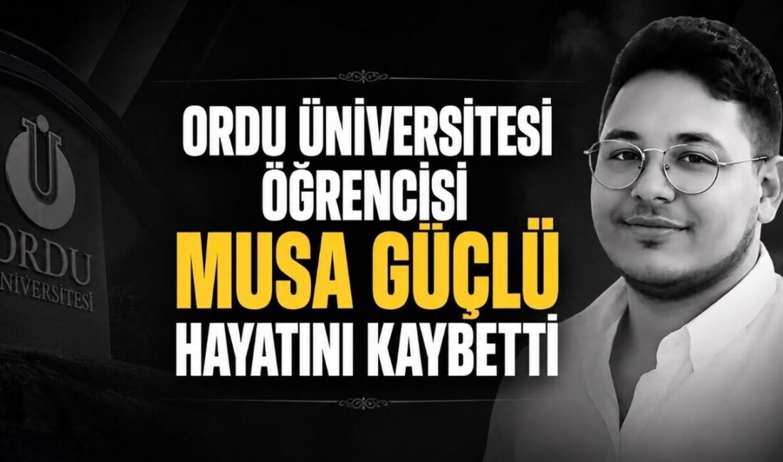 Musa Güçlü Vefat Etti: Gölköy MYO Camiası Yasta Ordu Üniversitesi öğrencisi Musa Güçlü 20 yaşında vefat etti. ODÜ