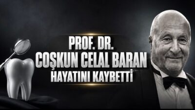 Periodontoloji uzmanı Prof. Dr. Coşkun Celal Baran 12 Temmuz 2026